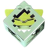 CUBY Hanayama Cast Metal Brain Teaser Puzzle (Level 3)
