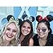 DRESHOW Mickey Ears Headbands Sequin Hair Band Accessories for Women Girls Cosplay Party