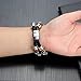 For Fitbit Charge 2 Bands, Somoder Handmade Vintage Fashion Alloy Leather Bracelet for Fitbit Charge 2, Ajustable 5.5