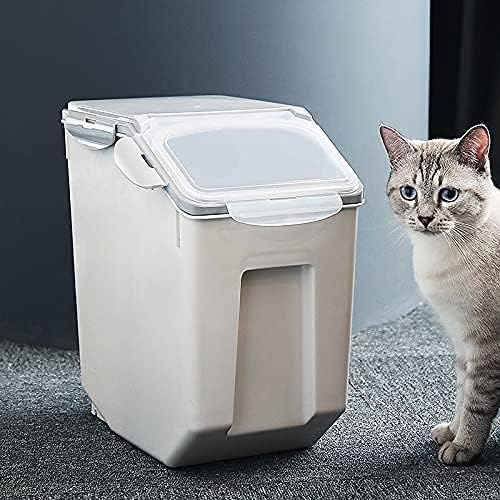 Extra Large 15KG Food Containers, Rice Bucket, Food Storage Bins with Lids & Scooper, Airtight Kitchen Storage Containers to Store Dry Food, Food Storage Container 9KG