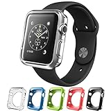 FORWORD Apple Watch Case, TPU Cases [5 Color Combination Pack] for Apple Watch / Watch Sport / Watch Edition 2015 Release 2015 (42 mm)