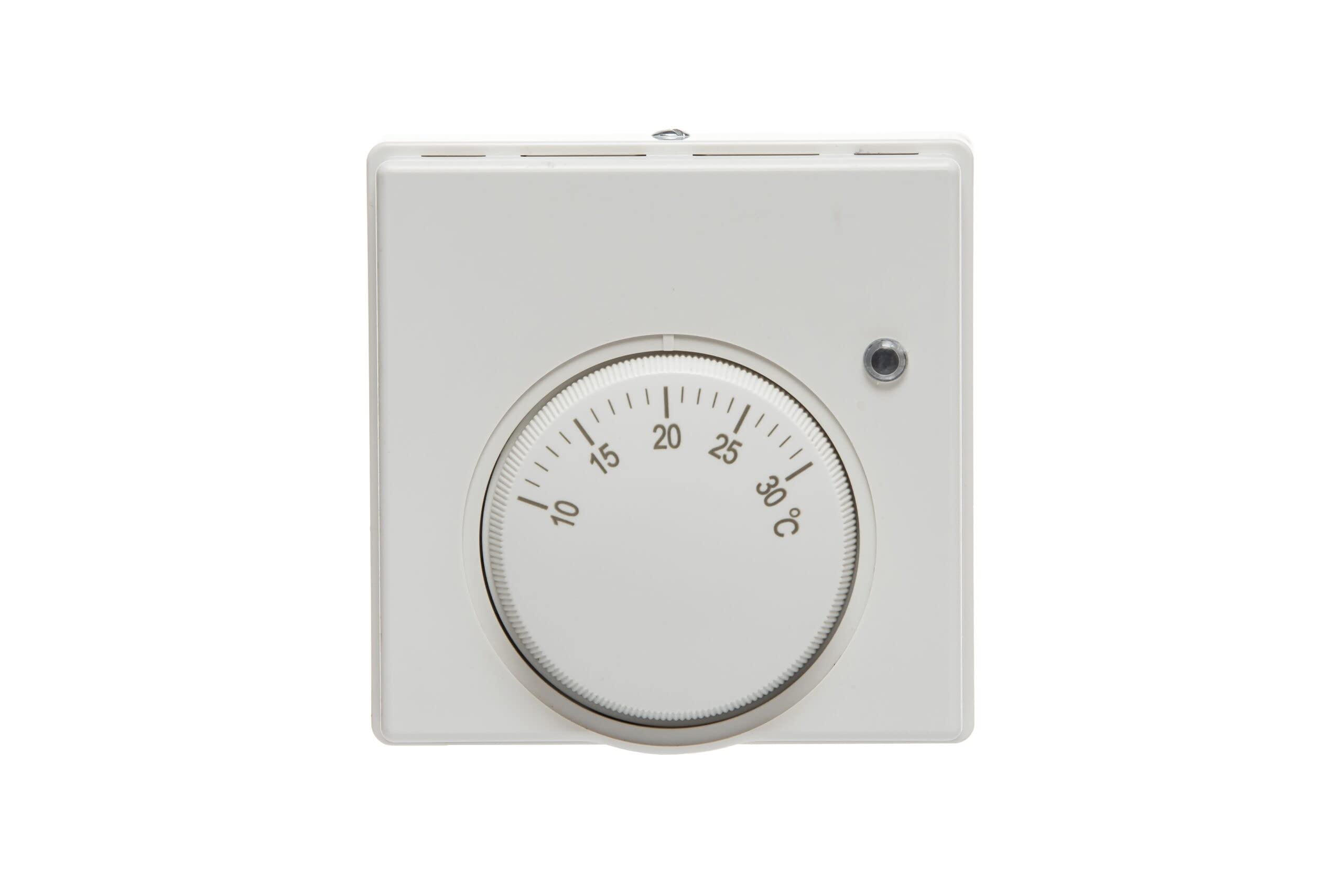 Team Controls Central Heating Room Thermostat with Neon indicator Mechanical Adjustable Dial Stat Replaces Honeywell T6360B TC-RSTATL