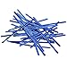 Sago Brothers 200pcs 4 Inches Metallic Twist Ties (Blue)