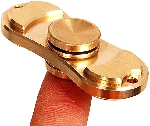 Vsace EDC Brass Fidget Spinner Toy High Speed Stainless Steel Bearing ADHD Focus Anxiety Relief Toys