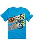 Fox Racing Boys Onaga Short-Sleeve Shirt Medium Light Blue