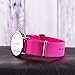 Clockwork Synergy® Classic Nylon Ballistic watch straps bands (16mm, Neon Pink)