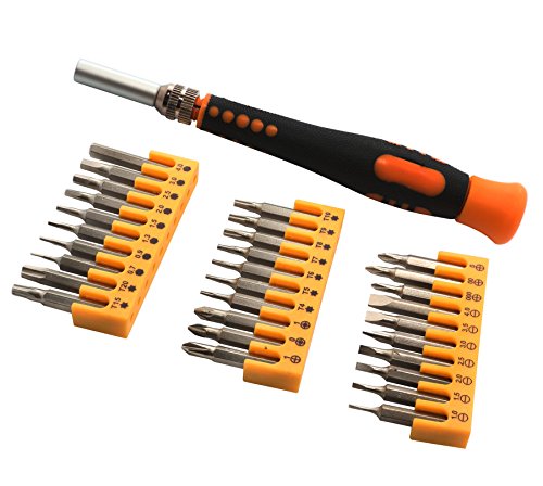 Syba 35 Piece Multi-Purpose Precision Screwdriver Set in a Zipper Organized Case (SY-ACC65048)