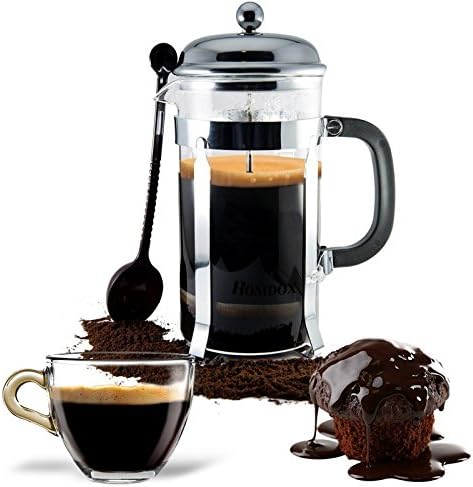 Coffee Pot Filter Accessories Tools Household Good Material- Stainless Steel Press And Frame, Glass Container, Heat-resisting Heavy-duty
