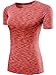Neleus Women's 3 Pack Compression Athletic Shirts Dry Fit Base Layer