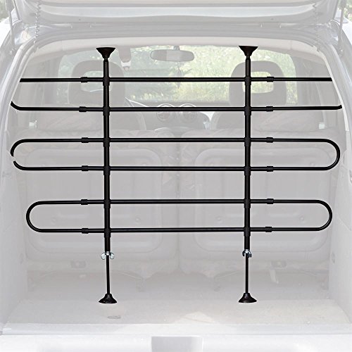 Rage Powersports DB02706V2 3 Bar Adjustable SUV Vehicle Dog Travel