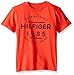 Tommy Hilfiger Little Boys' Hermes Short Sleeve Tee, Holly Red, Small/4