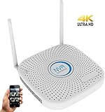 HDView (Economic Series) Wireless NVR: 9 Channel: 4xWireless IP Camera and 5xONVIF Wired IP Camera, 4K HD Resolution, P2P, 4-Way Switches, H.265/H.264, No PoE, No Hard Drive Installed