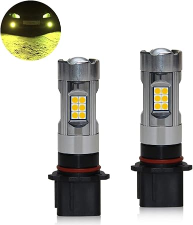 Amazon Topinc Psx26w Led フォグライト イエロー 3000k Led フォグランプ バルブ 高品質 Lg 27smd 側面24smd プロジェクター正面3smd Dc12v車専用 ハイエース0系 無極性 高輝度1600lm 360 発光 Ledバルブ 純正交換 2個入り 簡単取付 1年保証 Psx26w イエロー3000k