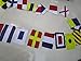Naval Signal Flags/Flag - 40 Flags Bunting - 38 Feet - 100% Cotton – Nautical/Boat/Beach Party (5178)