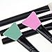 Samtour 2 pc Set Silicone Mask Applicator Brush Hairless Super Soft Facial Mask Mud Brush Body Lotion And Body Butter Applicator Tools Brush