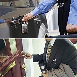 Diateklity 20 Pack Retractable Badge Holder with