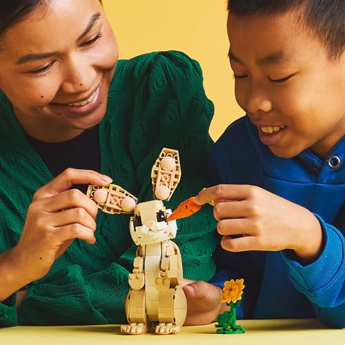 LEGO Creator 3in1 Häschen - Spielzeug mit Tierfigur, die Sich in EIN Lama oder eine Robbe verwandeln lässt - Kreative Ostergeschenke für Mädchen & Jungen ab 8 Jahren - 31162 9