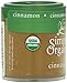 Simply Organic Cinnamon Ground (3% Oil) Certified Organic, 0.67-Ounce Containers (Pack of 6)