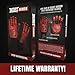 Grill Beast BBQ Grilling Cooking Gloves - Heat Resistant & Silicone Insulated Protection - Smoker Accessories