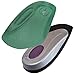 SmartSole Exercise Insoles for Plantar Fasciitis, Flat Feet and Shin Splints Relief. Performance Insoles for Walking and Running Shoes. Foot Pain Relief - 3/4 Length