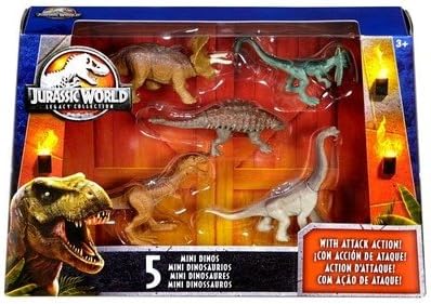 mini figuras de jurassic world fallen kingdom