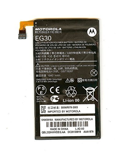 Motorola Droid Razr M XT907 Battery Genuine Motorola EG30 Internal Battery Original Verizon Droid Razr M Replacement Battery