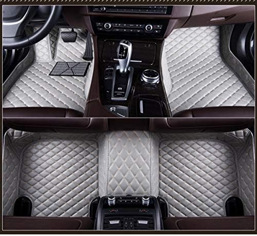 Summir Fit for Mercedes-Benz E-Series C238 2017-2018 Leather Car Floor Auto Mats Waterproof Mat Non Toxic and inodorous (Gray)