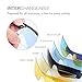 multifun Polarized U.V Protection Sports Glasses, Cycling Wrap Sunglasses with 5 Interchangeable Lenses Unbreakable for Riding, Driving, Fishing, Running, Golf and All Outdoor Activities