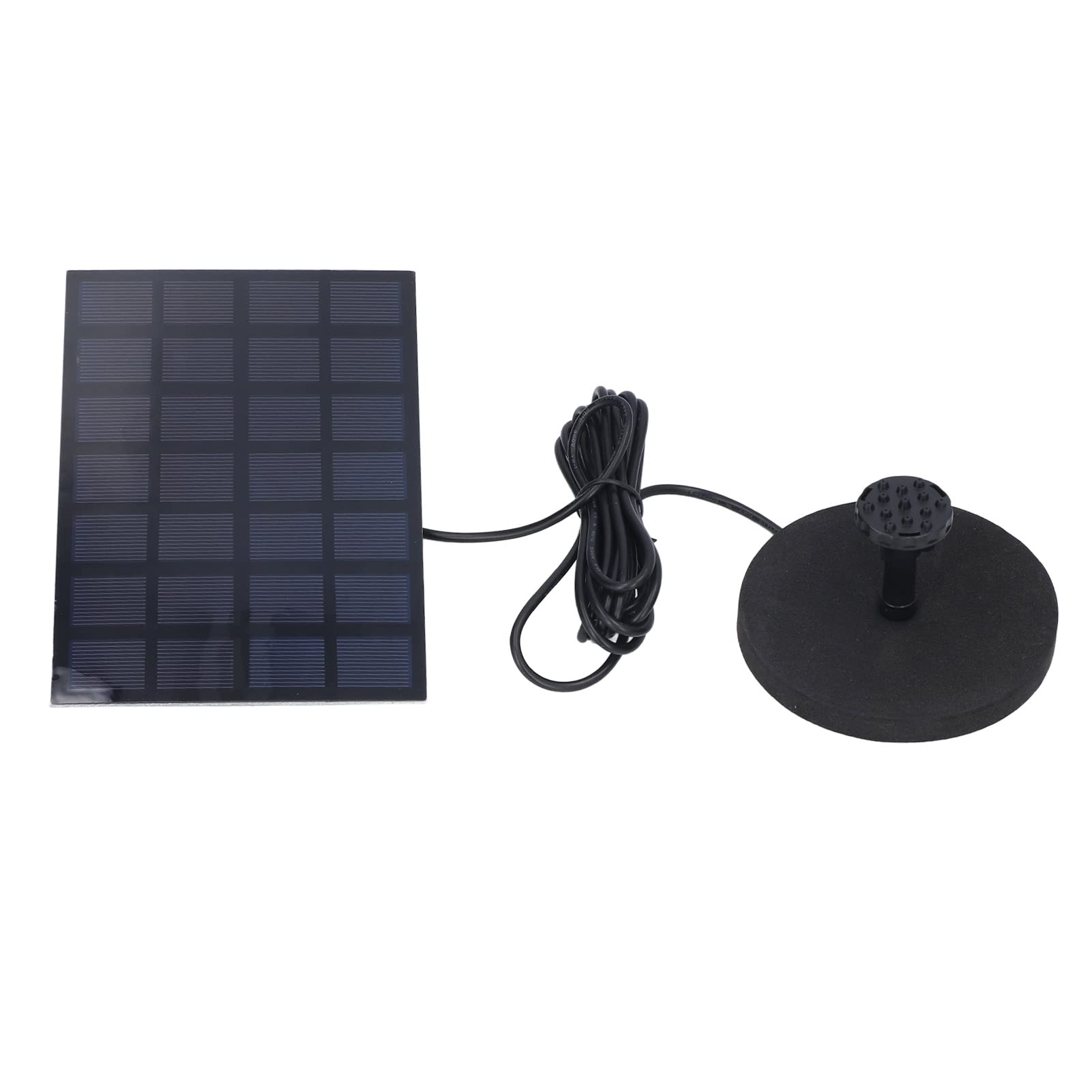 Solar Fountain Multifunctional Solar Powered Floating Fountain for Birdbath Pond Pool Fish 7V 2.5W Various Modes Floating Solar Fountain. Pool for Fountain Solar Fish Fountain