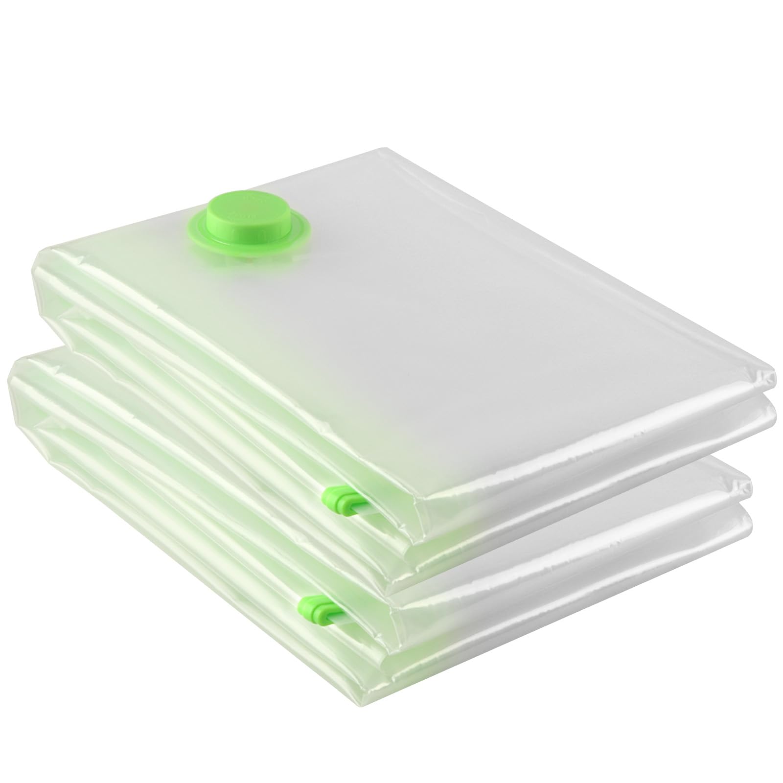 Vacuum Storage Bags Jumbo 2 Packs Extra Large(130x100 cm) - Strong Space Saver Compression Bags XXL Vacuum Pack Bags for Duvet,Clothes,Quilts,Comforters,Bedding,Pillows - Save 80% Space