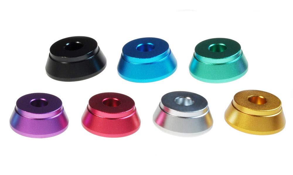 Armerah eCig 510 Atomiser/RDA/Tank Desk Stand Small Aluminium Unthreaded 5 Pack Assorted Colours