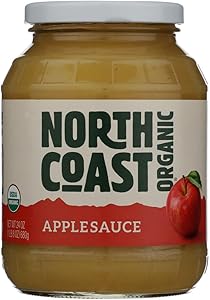North Coast Apple Sauce Jar Organic, 24 oz (frozen)