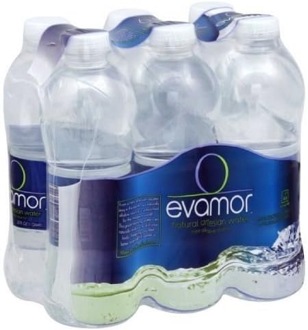 Evamor, Spring Water, Artesian, 6/32 Oz ( Multi-Pack)