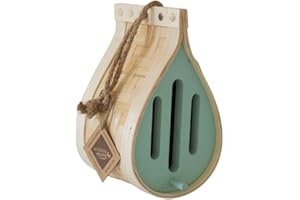 Wildlife World Dew Drop Butterfly House Garden Habitat - Wooden Nest for Bugs, Butterflies, Moths & Lacewings