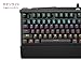 GAMDIAS HERMES 7 Color Backlit RGB Gaming Mechanical Keyboard (Blue Switch) with 14 sets of lighting effects, Anti-ghosting, Multimedia control keys (GKB3000)