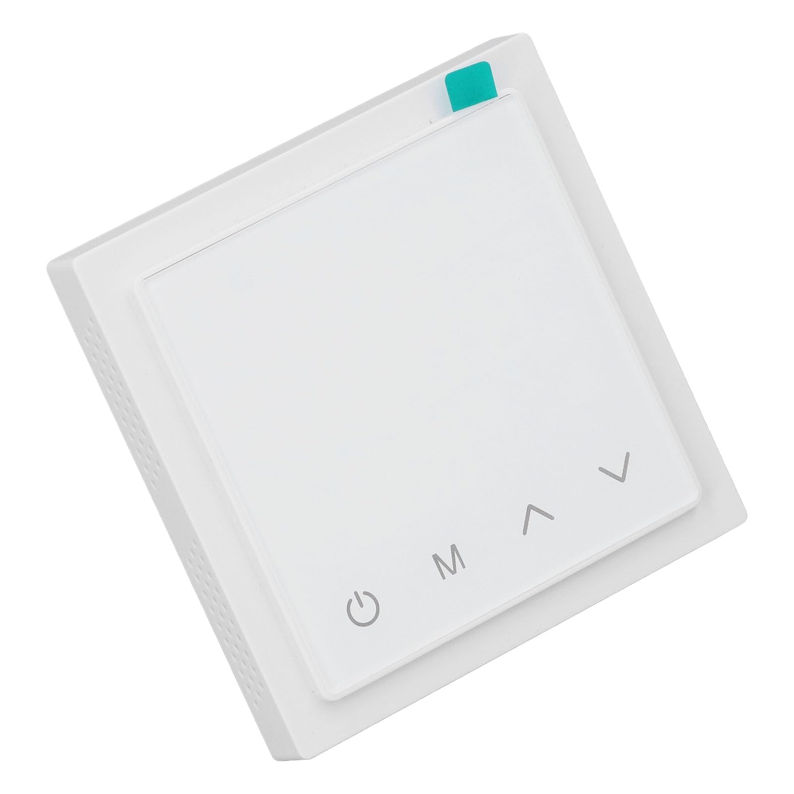 Smart Thermostat Electric Underfloor Heating Controller with LED Display, Temperature Control Switch, Child Lock, Memory Function, White