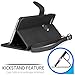 iPhone 6s Case, BUDDIBOX [Wrist Strap] Premium PU Leather Wallet Case with [Kickstand] Card Holder and ID Slot for Apple iPhone 6S / 6, (Black)