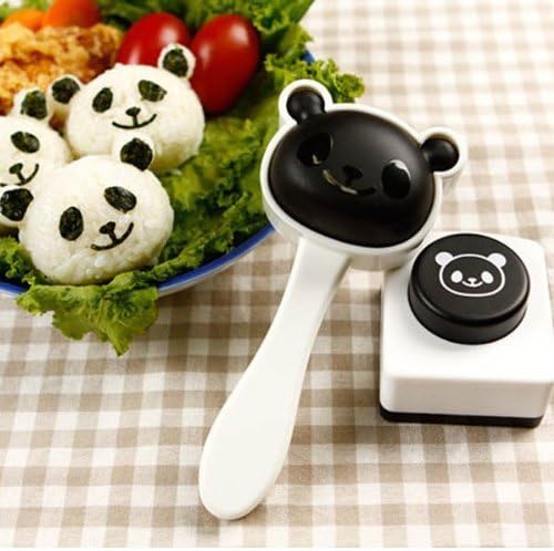 TORONTO 1 X Panda Shape Sushi Maker Rice Ball Onigiri Mold Mould + Nori Punch DIY Bento