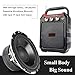 SOCOVEZ Portable Wireless Speaker Bluetooth 4.0 with Microphone Jack Loud Sound and Super Bass 12H Playtime Wireless Speaker for Phone, Tablet, Computer, TV and Morethumb 1