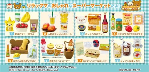 Re Ment Rilakkuma Natural Market Snacks Miniature Blind Box Buy Online In Saint Lucia At Saintlucia Desertcart Com Productid