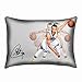 Golden State Warriors Stephen Curry Pillow Case Both Sides Cover Size 20x30 Inch