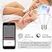 ROKOO LED Music Light Bulb with Bluetooth Speaker E26/E27 9W RGB Color Changing Dimmable Light App Controlled Alarm Setting Bluetooth 4.0 Stereo Audio Bulb for Dating Party Bedroom Bathroom Courtyard