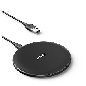 Anker PowerWave 10 Pad ワイヤレス充電器 Qi認証 最大10W出力 (ブラック)