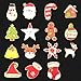 BAKHUK Christmas Cookie Cutters Set - 15pcs - Christmas Tree, Santa Claus, Christmas Stockings, Bells, etc, Exquisite Gift Box Packaging, Holidays Cookies Molds for Making Muffins, Biscuits