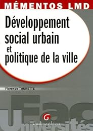 Développement social urbain et politique de la ville