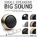 Orb Audio: Mod1 Mini 5.1 Plus Home Theater Speaker System – Surround Sound System – Includes 6 Orbs and 9” Subwoofer – Dialogue Enhancing Center Channel – Handmade in the USthumb 1