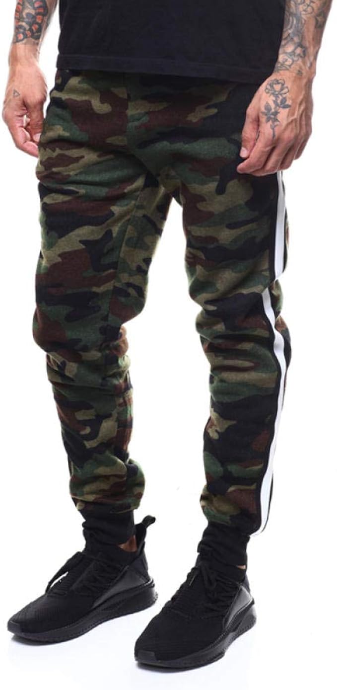 New Spring Camo Joggers Men Trousers Casual Pants Men Sweatpants Plus