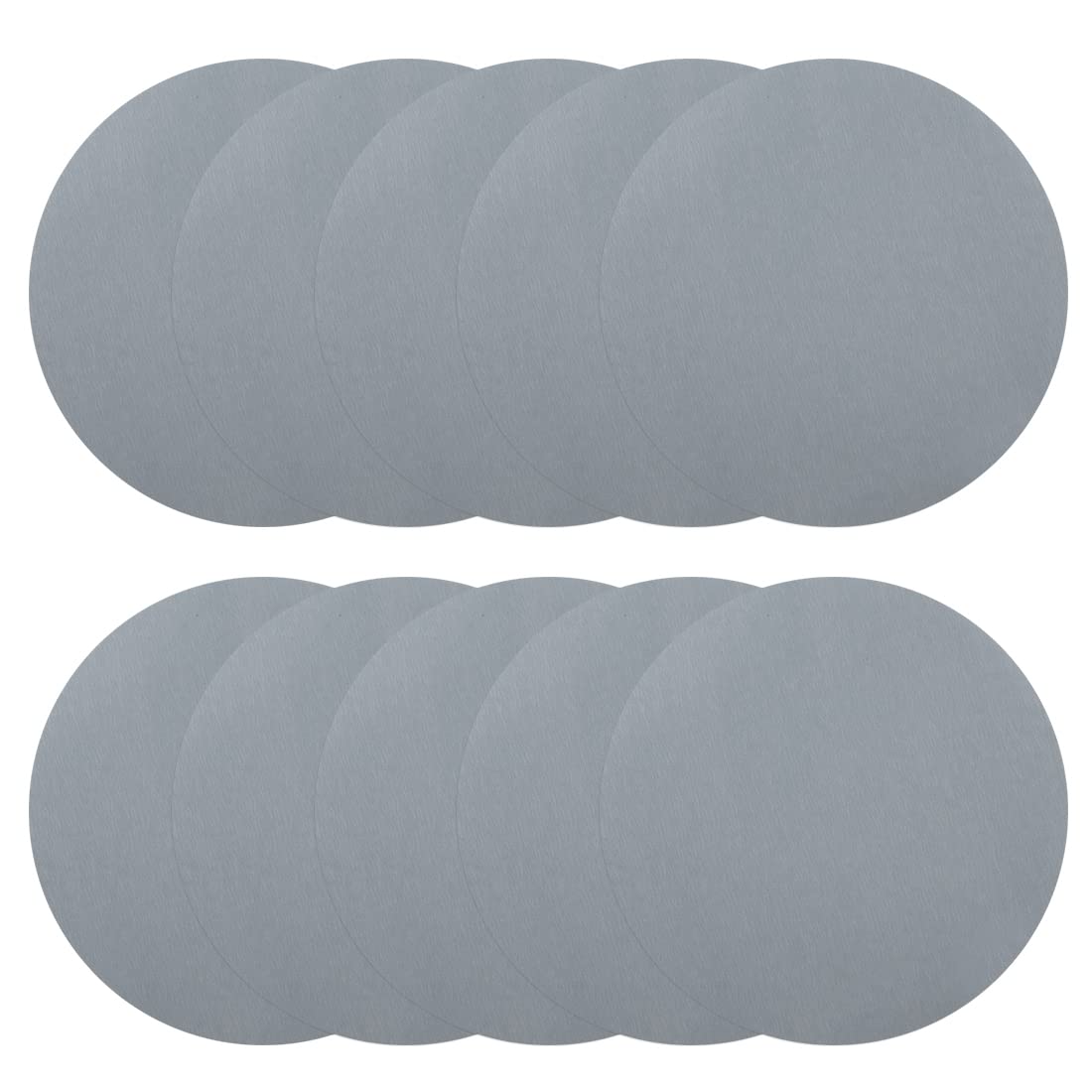 sourcingmap 30Pcs 5 Inch Hook and Loop Sanding Disc 3000 Grits Flocking Sandpaper for Random Orbit Sander
