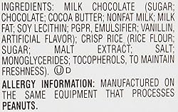HERSHEY'S Krackel Chocolate Candy Bars, 1.55 Ounce