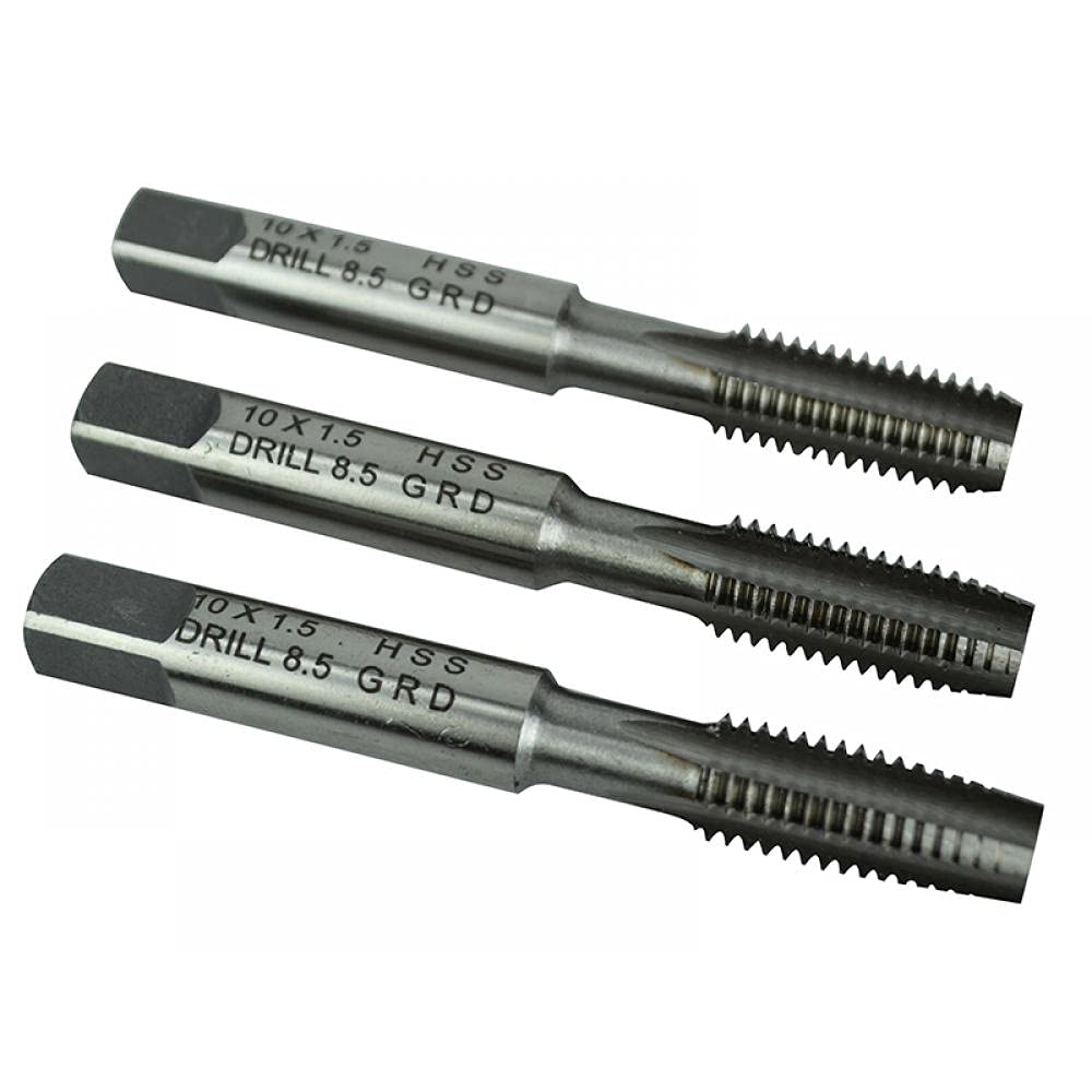 Faithfull HSS Straight Flute Tap Set M10 x 1.50, 3 Piece